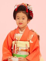 サクシード&nbsp;七五三7歳 新日本髪　結綿