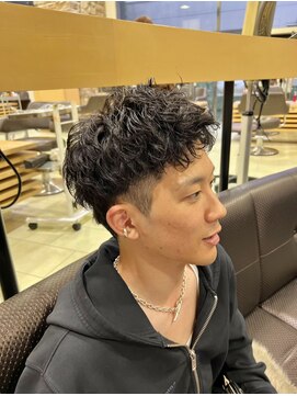 ゼスト 吉祥寺店(ZEST) スパイキーショート/短髪/ピンパーマ/吉祥寺【鈴木楓竜】