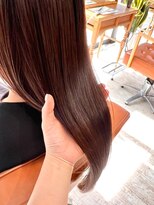 トリッカアヴェダ(tricca AVEDA) 髪質改善/サラ艶ロング/ブラウンベージュ