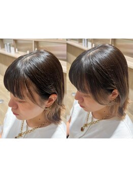 顔周りでお悩みの方必見!!少しの変化で印象を変える☆