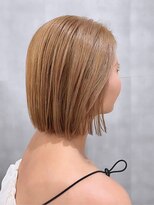 イーストハムヘッドショップ(EAST HAM head shop) ブリーチカラー/ベージュ/ショートボブ