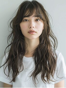 アルトリスト(Altruist Aging×HAIR&SPA) ★ダークアッシュ大人ガーリーボブ着物ミディアムレイヤーカット