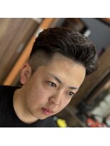 ピシャッとニ代目銀二郎 カジュアルパーマ【広島/理容室/古民家バーバー二代目銀二郎】