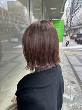 アース 相模大野店(EARTH) 30代40代大人可愛い髪質改善カラーラベンダーグレージュ透明感