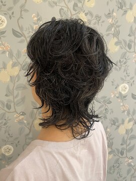 ヘアーズ 住吉店(HAIRZ) 《HAIRZ》大岩真弓☆大人女性の洗練ウルフパーマ