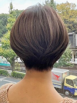 プルーヴ 秋葉原(prove) 30代40代大人女性/前髪ありショートボブ/ショートヘア/髪質改善