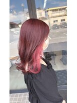 エルヘアー(el HaiR)&nbsp;ピンクブラウン×インナーピンク