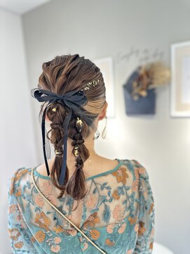 ウィル 関根店(WILL) 編みおろしツインアレンジ