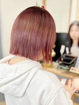 ネオリーブ クーロ(Neolive curro)&nbsp;小顔タッセルボブ×美髪[ぱつっとボブ/縮毛矯正/横浜韓国]