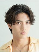 フェザーパーマ韓国センターパートニュアンスパーマ名古屋