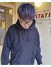 【男性限定】メンズカット＋プレミアムカラー＋3stepトリートメント ￥13,200
