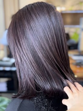 リム(Rim) ハイライト×セミロング