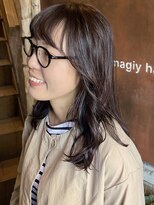 マギーヘア(magiy hair)&nbsp;magiyhair【hide】秋カラー　ピンクブラウン