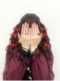 オタ活に大人気！あみかちゅ×ツインテール×ハート♪　ひな