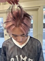 レミー(Remii)&nbsp;ピンクベージュ×エンドカラー×ローライト【Remii大通】