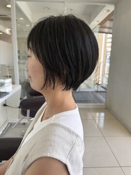 ハピネス 西大寺店(Happiness) 【50代・60代奈良】艶ショートボブ/髪質改善／ミセス/白髪ぼかし