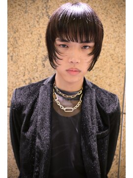 キジ(KIJI) レイヤーボブ/ボブ/メンズボブ/フェイスレイヤー/ワイドバング