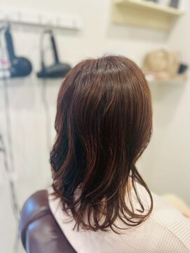 レーヴ(REVE) 大人のツヤ感*ピンクオーガニックカラー