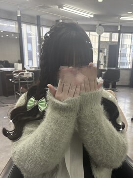 オズ 梅田店(OZ) ウェーブ巻きあみたらし