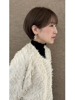 ビファインべクス(Befine becs)&nbsp;丸みのあるショートボブ