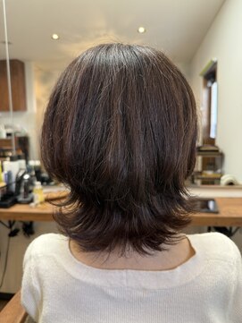 ぽっこり可愛いウルフカット♪