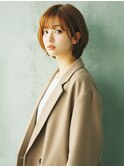 30代40代50代絶壁解消ひし形小顔前下がりショートボブ【越谷】