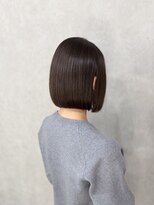 フランチェスカドットボブ(francesca.bob)&nbsp;シンプルボブ×ダークグレー【渡辺俊弥】梅田