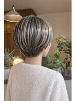 ヘアーメイク ピグレット(HAIR MAKE PIGLET)&nbsp;白髪ぼかしカラー×ナチュラルハイライト