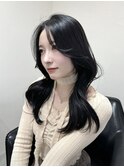 レイヤーカット/透明感カラー/髪質改善トリートメント