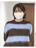 ゴウトゥデイ 横須賀店(GO TODAY) 切りっぱなしボブ / チョコレートブラウン
