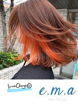 エマヘアデザイン(e.m.a Hair design) インナーカラー