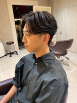 カミュー 高岳(CAMUE) 大人センターパート×カルマパーマ