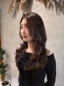 【韓国style/宮田限定】レイヤーカット＋透明感カラー＋美髪トリートメント