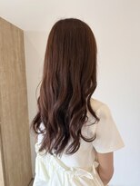 サロン(SALON)&nbsp;チョコレートブラウンウェーブロングヘア