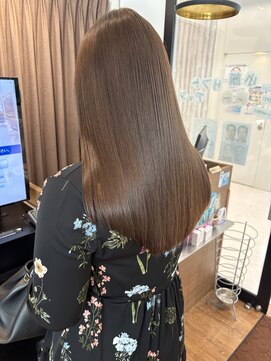 ビーバイシージャストビューティー(B by C just beauty) 艶髪 トリートメント 髪質改善 アッシュブラウン グレージュ