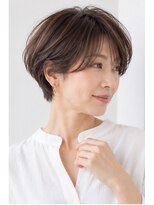 ヘアアンドメイク アース 入間店(HAIR&MAKE EARTH)&nbsp;耳掛けショートボブ×美シルエット