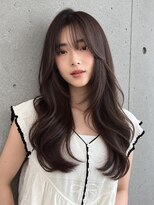 シーシンジュク 新宿南口(Sea shinjuku)&nbsp;ワンホンレイヤ ー×ダークブルー[デジタルパーマ/ボブ/韓国]