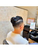 カミング 保谷店(Kaming) 保谷メンズ|サイドすっきり七三ヘア