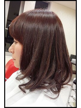 メタ(META) カット + 毛髪再生プレミアムカラー(ピンクブラウン)