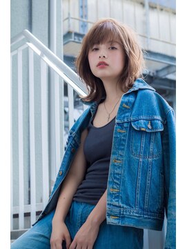 オペラ(OPERA by BALLET HAIR) 木下優樹菜 風 お洒落ミディアムヘア