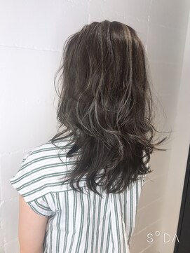 シェル 吉祥寺(shell) ハイライト☆シルバーアッシュウルフレイヤー