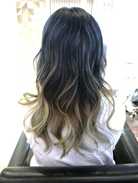 カラン(hair design Kraan) バレイヤージュカラー