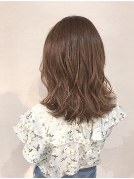 ブルー(BLUE) 《Blue》#シアーピンクベージュ#シースルーカラー