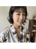 パーマ×ボブ