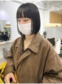 ラウンドバングボブ