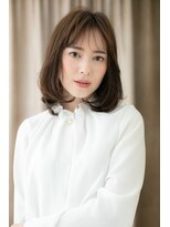 カバーヘア ブリス 川口(COVER HAIR bliss)&nbsp;ビターショコラ大人かわいい内巻きワンカールZ川口20代30代40代