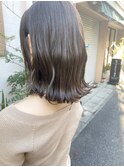 透明感!柔らかグレージュカラー