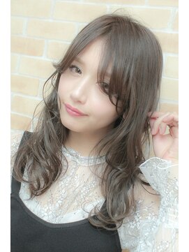 シアン(SCYAN) ゆるふわクセ風ロング