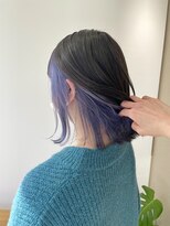 ジプソ(Gypso Hair salon) 【 ブルーラベンダー × ダークグレージュ 】