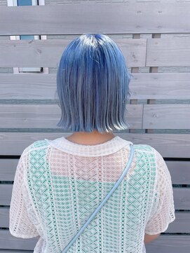 ポイントファイブバイソレイユ 小松店.5 by SOLEIL) 【水色カラー】【ハイトーン】